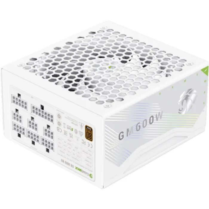 Блок живлення Gamemax 600W (GM 600B WH Fully-modular New) зображення 4