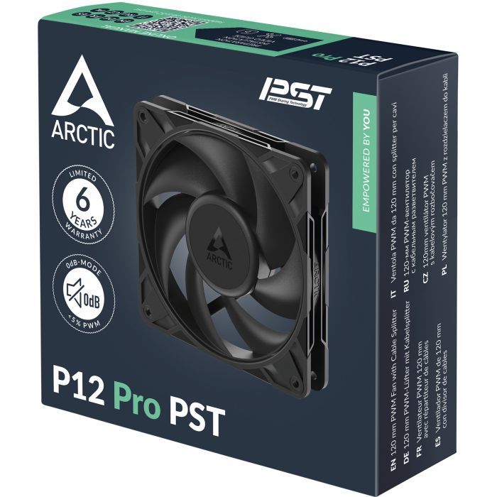 Кулер для корпуса Arctic P12 PRO PST (ACFAN00306A) изображение 6