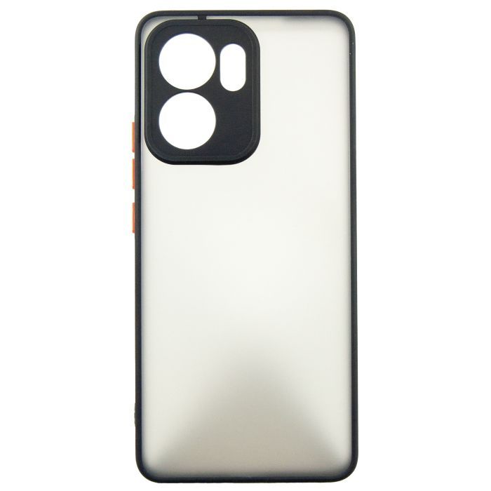 Чехол для мобильного телефона Dengos Oppo Reno13 F Case Matte + Glass (Black) (DG-KM-149) изображение 2
