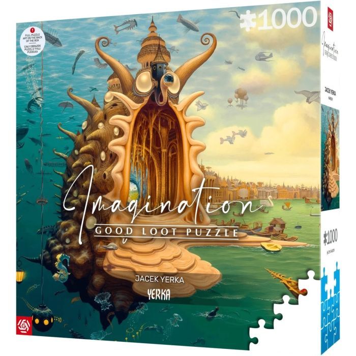 Пазл GoodLoot Imagination: Jacek Yerka Harbor 1000 эл. (5908305249351) изображение 2