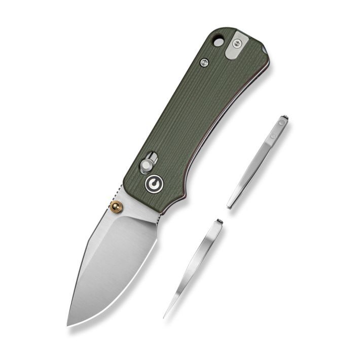 Нож Civivi Baby Banter 2, Satin, зелений G10 (C24074-1) изображение 2