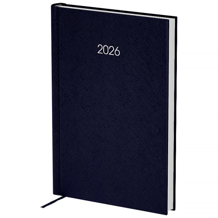 Тижневик Axent датований 2026 Classic Style, 145х210, чорний (8840-26-1-A)