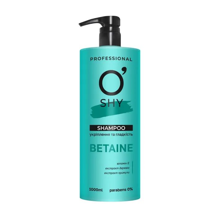 Шампунь O'Shy Betaine Укрепление и гладкость 1000 мл (4820263234938)
