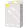 Дата кабель USB-C to USB-C 1.0m 100W white Baseus (CATYS-B02) изображение 3
