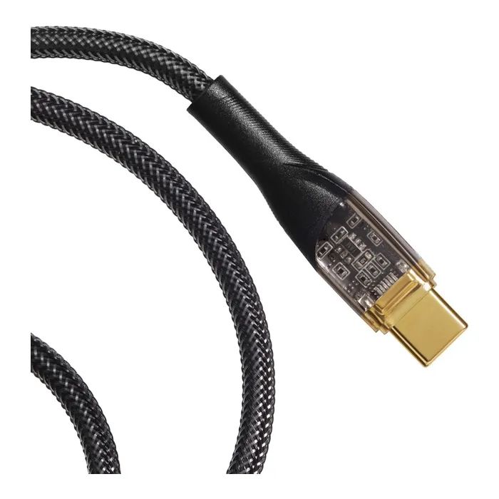 Дата кабель USB-C to USB-C 1.0m 100W blue Essager (EXCTT1-XJ03-P) изображение 3