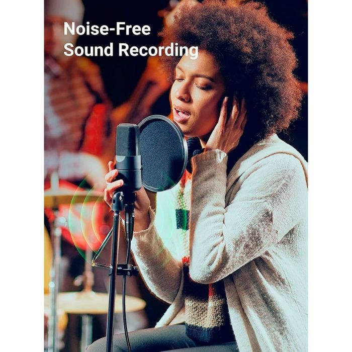 Кабель мультимедійний XLR M to XLR F 5.0m AV130 black Ugreen (20712) зображення 4