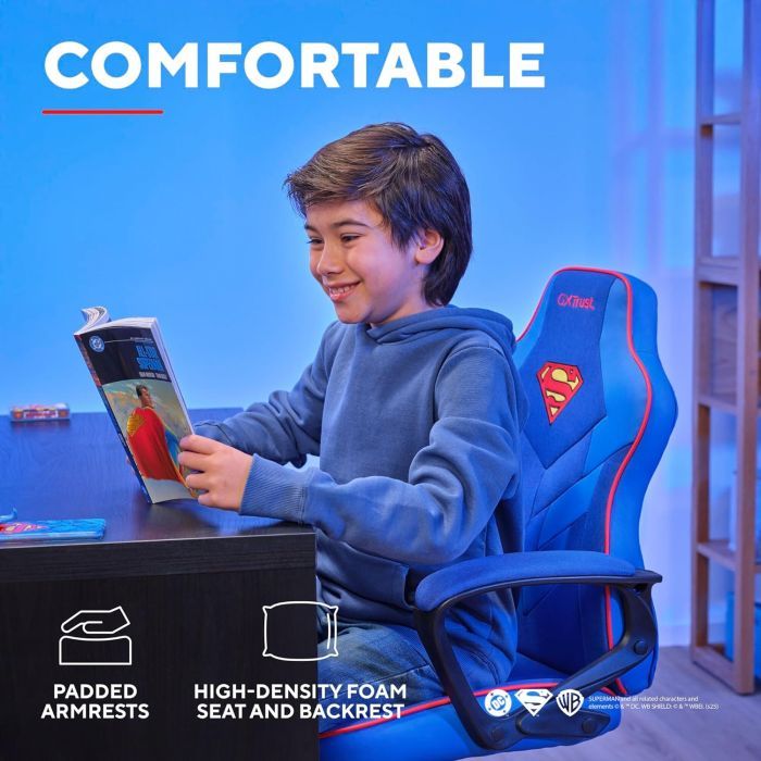 Кресло игровое Trust GXT 703SM Revvo Blue (25741) изображение 5