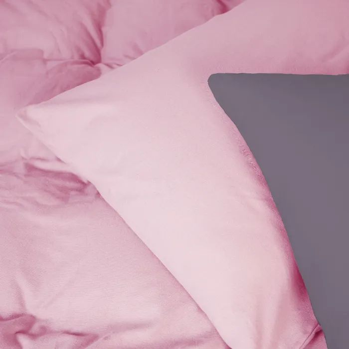 Постельное белье MirSon 001-008 Ash grey/Pink Фланель 2x143x210 Семейный (2200009660917) изображение 3