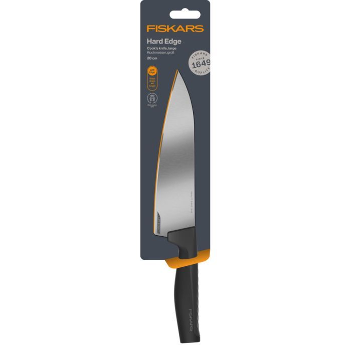 Кухонный нож Fiskars Hard Edge шеф великий 21 см (1051747) изображение 3