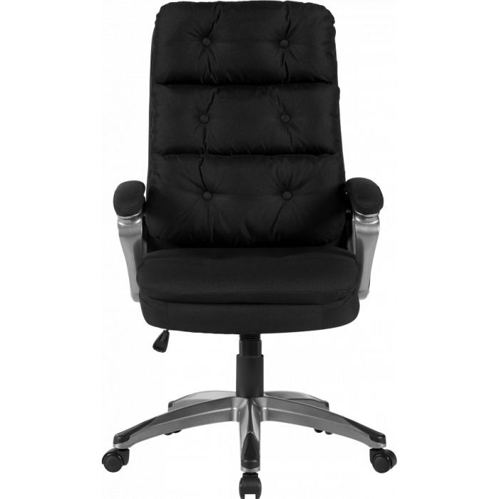 Офісне крісло GT Racer B-2516 Black (B-2516 Fabric Black) зображення 2