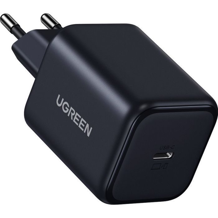 Зарядное устройство Ugreen USB-C GaN 45W + cable USB-C to USB-C X524 black (65054) изображение 2
