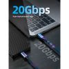 Дата кабель USB-C to USB-C 2.0m 100W USB3.1 20Gbps 4K60Hz Cabletime (CA914234) изображение 4