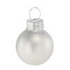 Елочная игрушка Chomik скляні кульки 24 шт, 2,5 см, срібні (5900779882126_2) изображение 3