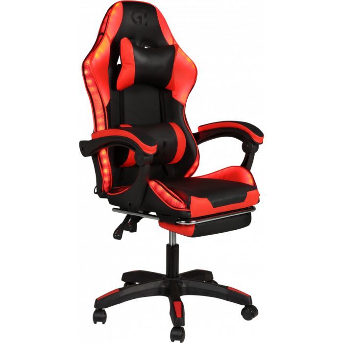 Крісло ігрове GT Racer X-6031 Black/Red (X-6031 Black/Red RGB)