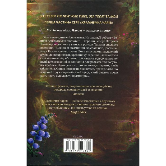 Книга Крамничка чарів. Книга 1 - Сара Бет Дерст КСД (9786171517301) изображение 2
