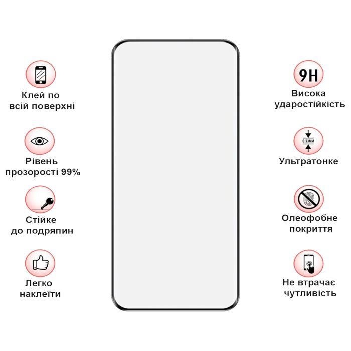 Скло захисне BeCover Xiaomi Redmi Note 15 Pro Plus 5G Black (714791) зображення 3