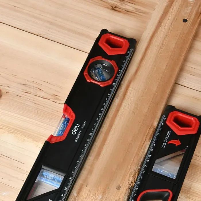 Уровень Deli с дополнительным окном, 3 капсулы, 600 мм (EDL290600K) изображение 5