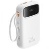 Батарея універсальна Baseus Qpow2 20000mAh 22.5W PD, QC/3.0, White (P10055002223-00) зображення 2