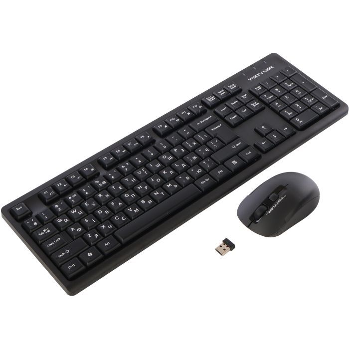 Комплект A4Tech FG1200 Wireless UA Black (4711421003186) зображення 2