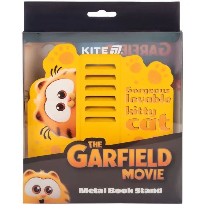 Підставка для книг Kite Garfield, металева (GF25-390) зображення 3