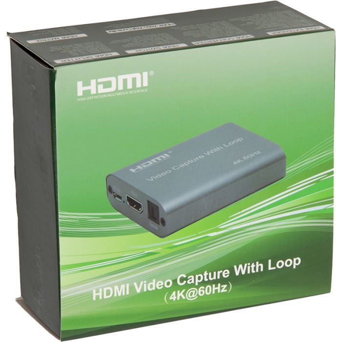 Пристрій захоплення відео PowerPlant HDVC7 HDMI USB2.0 4k/60hz (CA914173) зображення 3