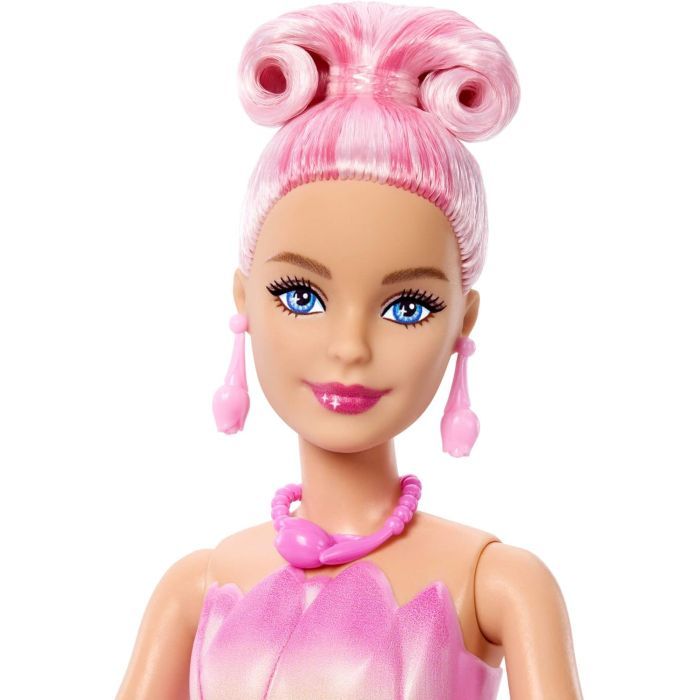 Кукла Barbie Набор-сюрприз с куклой Barbie Petal Pop Розовый тюльпан (JMF57) изображение 3