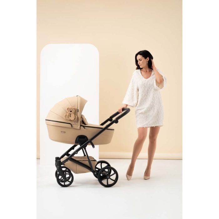 Коляска TUTIS 2 в 1 VIVA 6 plus (Teddy Creamy) (1612111) изображение 5