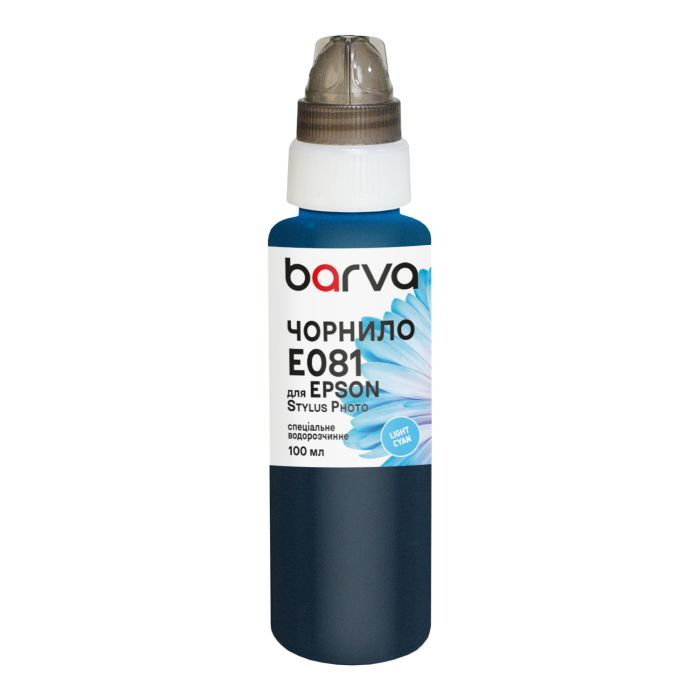 Чернила Barva Epson T0485/T0805/T0815 100 мл, special, light cyan (E081-328e)