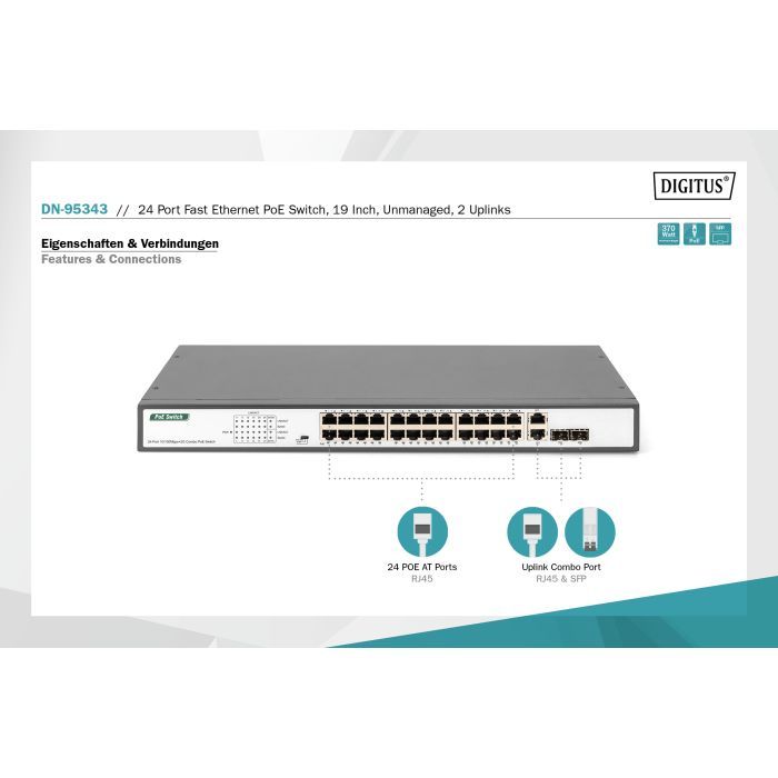 Коммутатор сетевой Digitus DN-95343 изображение 8
