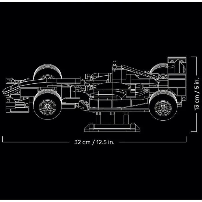 Конструктор LEGO Icons Ferrari F2004 и Майкл Шумачер (11375) изображение 10