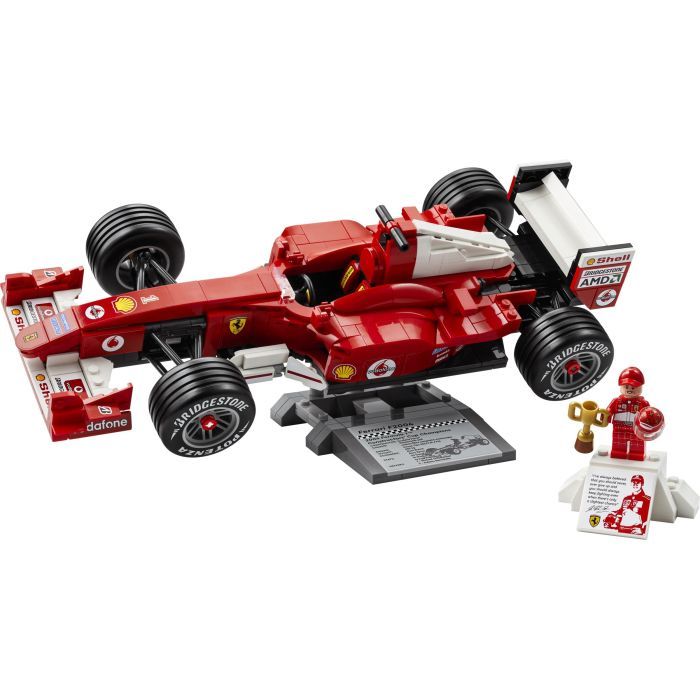 Конструктор LEGO Icons Ferrari F2004 и Майкл Шумачер (11375) изображение 3