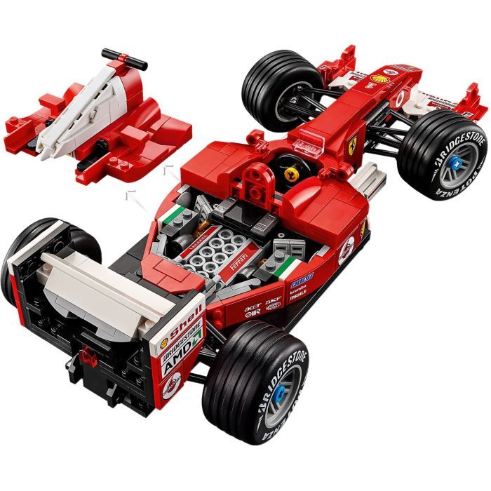 Конструктор LEGO Icons Ferrari F2004 и Майкл Шумачер (11375) изображение 7