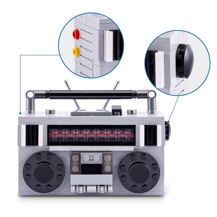Конструктор Max в капсуле Retro S1 – Кассетный магнитофон (83185DGQ8) изображение 5