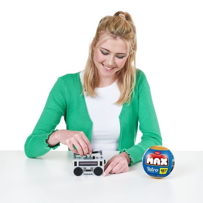 Конструктор Max в капсулі Retro S1 – Касетний магнітофон (83185DGQ8) зображення 6