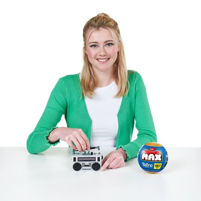 Конструктор Max в капсулі Retro S1 – Касетний магнітофон (83185DGQ8) зображення 7