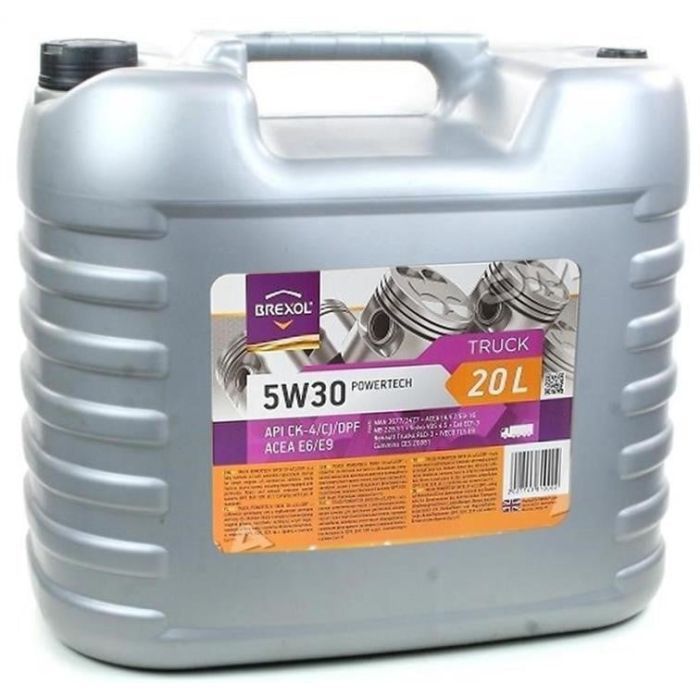 Моторное масло BREXOL TRUCK POWERTECH 5W30 CK-4/CJ-4/DPF E6 20л (48021143810)