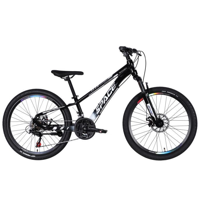 Велосипед Space 24" MERCURY DD FR рама-11" AL 2026 чорно-червоний (OPS-SP-24-065)