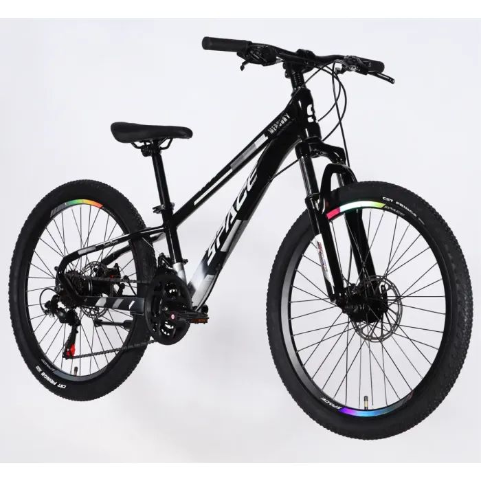 Велосипед Space 24" MERCURY DD FR рама-11" AL 2026 чорно-червоний (OPS-SP-24-065) изображение 2