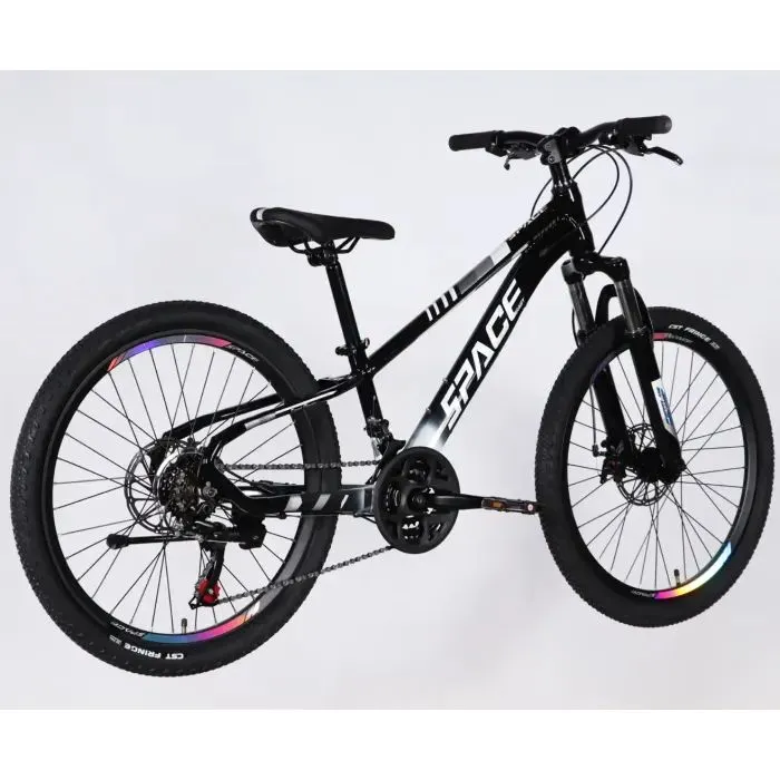Велосипед Space 24" MERCURY DD FR рама-11" AL 2026 чорно-білий (OPS-SP-24-064) изображение 3