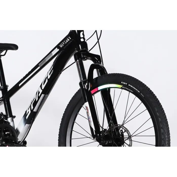 Велосипед Space 24" MERCURY DD FR рама-11" AL 2026 чорно-червоний (OPS-SP-24-065) изображение 4