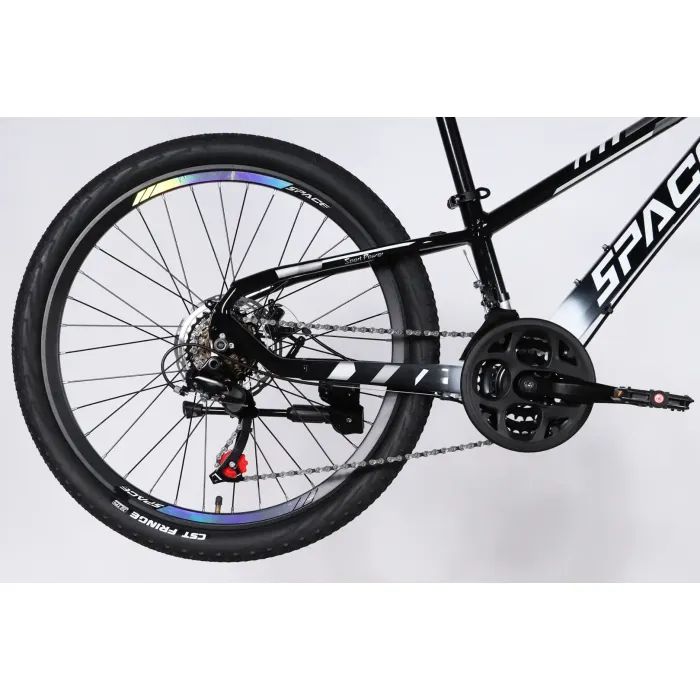 Велосипед Space 24" MERCURY DD FR рама-11" AL 2026 чорно-червоний (OPS-SP-24-065) изображение 5