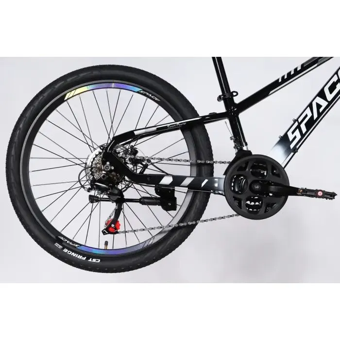 Велосипед Space 24" MERCURY DD FR рама-11" AL 2026 чорно-білий (OPS-SP-24-064) изображение 5