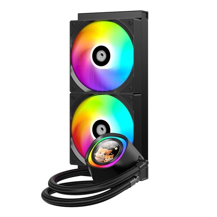 Система рідинного охолодження ID-Cooling FX240 LCD зображення 2