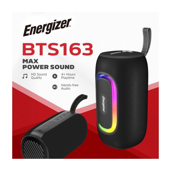 Акустическая система Energizer BTS163 Black (BTS163) изображение 3