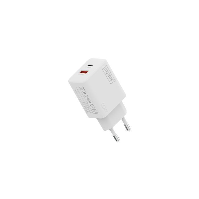 Зарядний пристрій Digitus 1xUSB-C + 1xUSB 20W (DA-10300) зображення 10