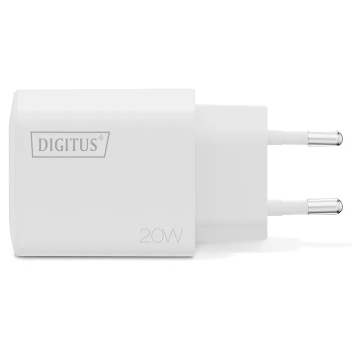 Зарядний пристрій Digitus 1xUSB-C + 1xUSB 20W (DA-10300) зображення 5