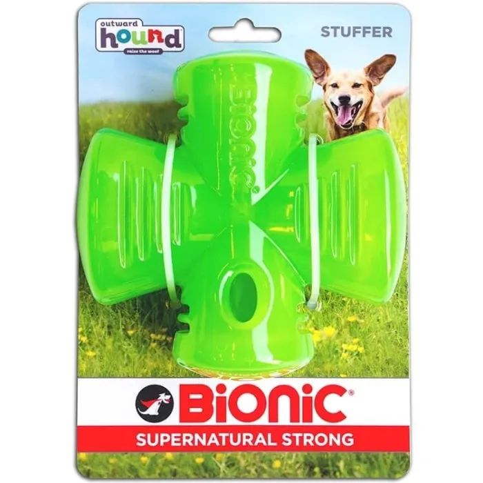 Игрушка для собак Bionic Стаффер зеленый 12.5 см (0700603300865) изображение 2