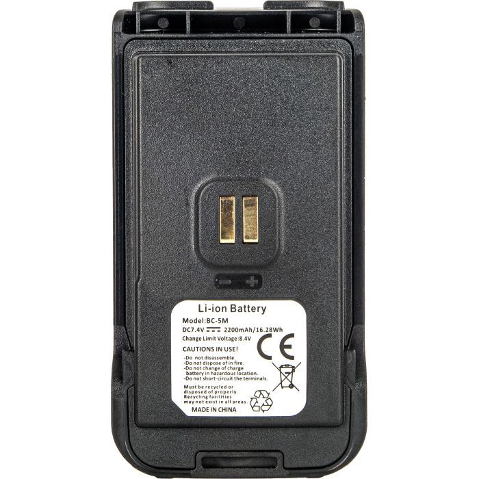 Портативна рація Baofeng UV-5R_MINI_Black_Single зображення 8