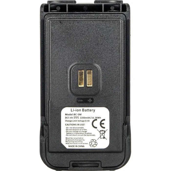 Портативна рація Baofeng UV-5R_MINI_Grey_Single зображення 8