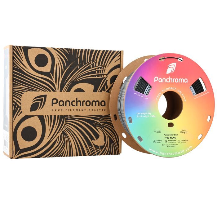 Пластик для 3D-принтера Polymaker PLA PANCHROMA DUAL 1,75mm 1kg YIN-YANG (CA09002) зображення 7